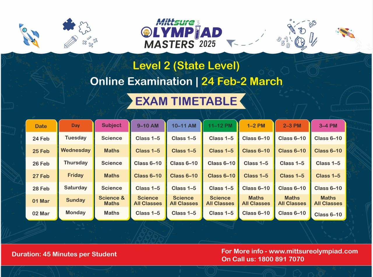 Exam Timetable